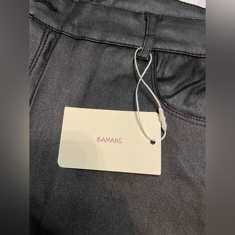 Bamans women’s faux leather pants XL - Picture 6 of 9